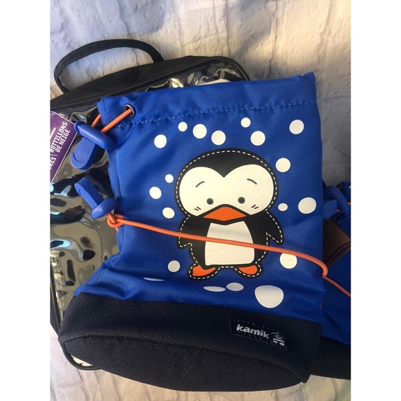 Kamik size L 5,6 Penguin astro blue Snowbooties soft sole winter boots - Picture 2 of 4